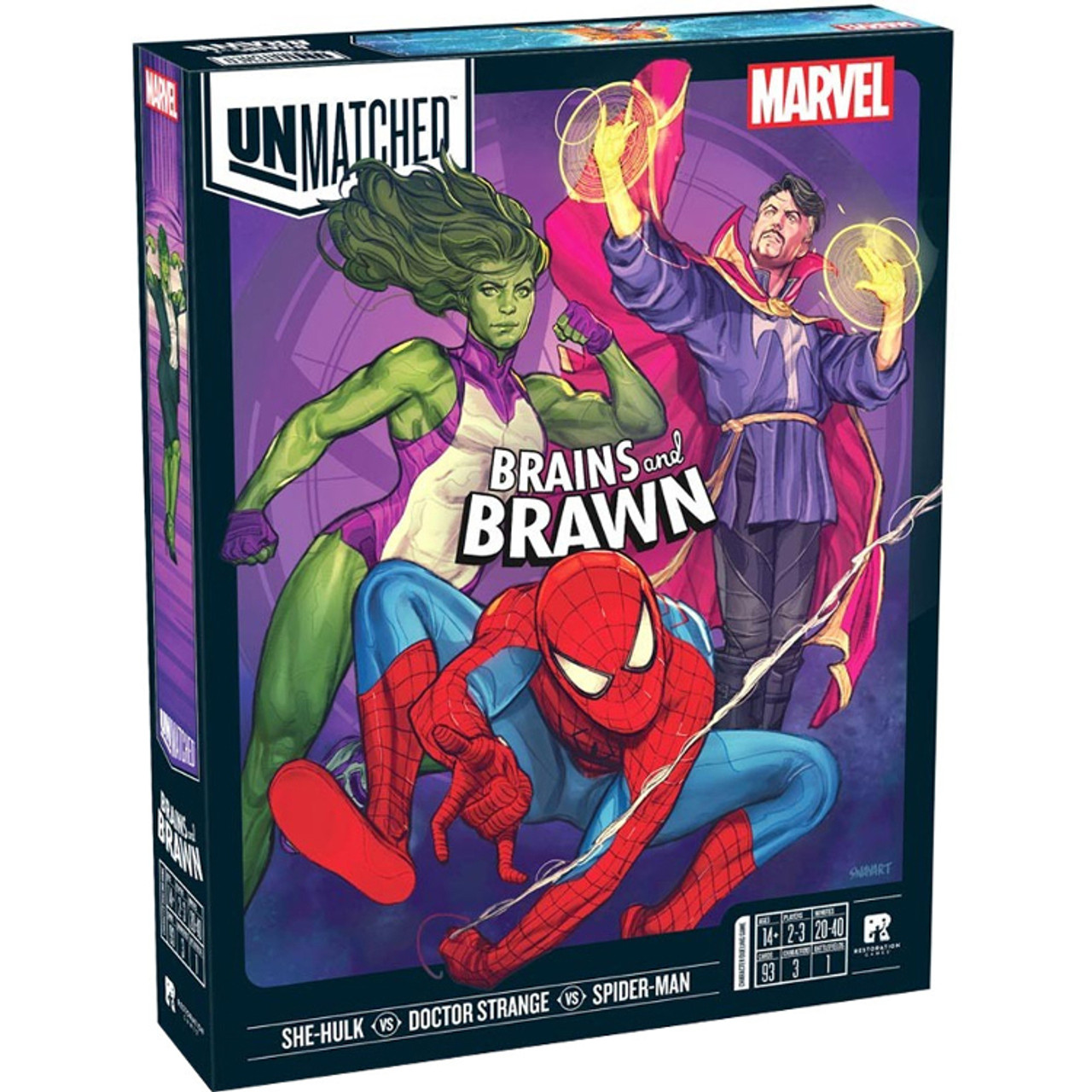 Marvel Unmatched: Brains and Brawn